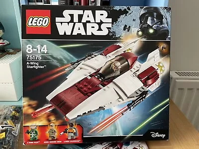 Buy LEGO Star Wars A-Wing Starfighter 75175 - 100%, Rebagged All Minifigs And Spares • 90£