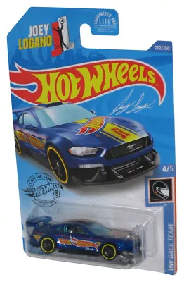 Buy Hot Wheels HW Race Team 4/5 Joey Logano (2017) Blue Custom '18 Ford Mustang GT T • 9.94£