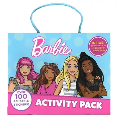 Buy Barbie Movie Activity Pack Colouring Book Puzzle Book Sticker Book Fun Activity  • 6.99£