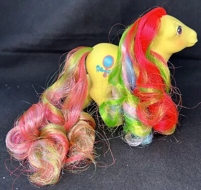 Buy PRETTY VISION G1 My Little Pony Brush N Grow Ponies 1980s Vintage Toy Retro • 25£