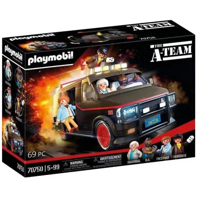 Buy PLAYMOBIL 70750 The A-TEAM All Risks Agency Van NEW Sealed • 69.91£