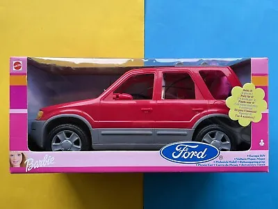 Buy Barbie Car Ford Bus Picnic Mobile SUV Villa Van Doll Mattel 67384 80 Box Original Packaging • 143.07£