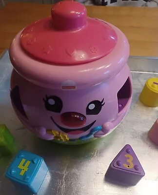 Buy Fisher Price Cookie Shape Surprise Pink Cookie Jar Laugh & Learn 6m-36m • 6£
