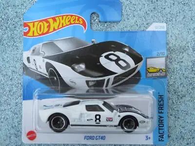 Buy Hot Wheels H4A 012 FORD GT40 White 2024 12/250 CaseA • 3.99£
