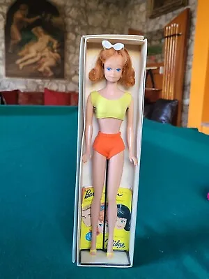 Buy 1963 - 1967 Barbie Best Friend #860 Mattel Vintage Straight Legs Midge Doll • 115.62£