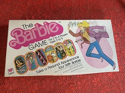 Buy VTG The Barbie Game Boardgame Personal Appearance Tour With Barbie 1980 COMPLETE • 14.21£