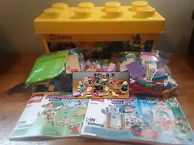 Buy LEGO Bricks 2 LBS Girls Mixed LOT W/ Container Hello Kitty PP Girls Barbie • 48.20£