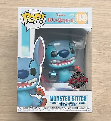 Buy Funko Pop Disney Lilo & Stitch - Monster Stitch #1049 + Free Protector • 24.99£