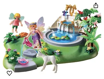 Buy Playmobil Fairy Fountain 4137, Fountain Missing Unicorn • 0.99£