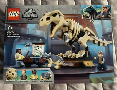 Buy LEGO Jurassic World: T Rex Dinosaur Fossil Exhibition (76940) Brand New Sealed 3 • 28.99£