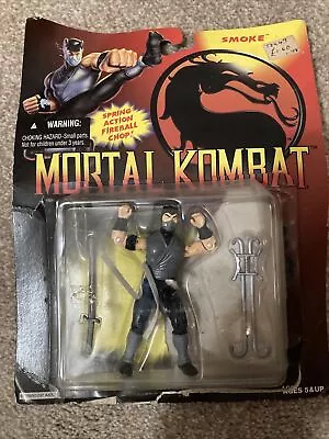 Buy Vintage Mortal Kombat Smoke Action Figure | Hasbro Toy | 1994 • 15£