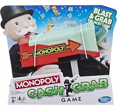 Buy Hasbro Gaming Monopoly Cash Grab Electronic Game Brand New & Boxed Fast Post • 10.49£