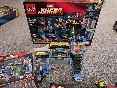 Buy Lego Marvel Super Heroes Set 76018 - Hulk Lab Smash. Complete.  • 40£