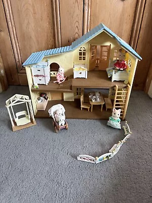 Buy Sylvanian Families Ranch House With Accessories And Box • 30£