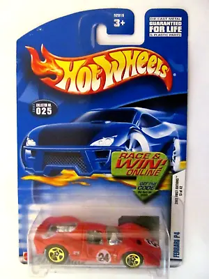 Buy Hot Wheels 1:64 Ferrari P4 - Manufactured 2001 - We Combine Postage! • 17.95£