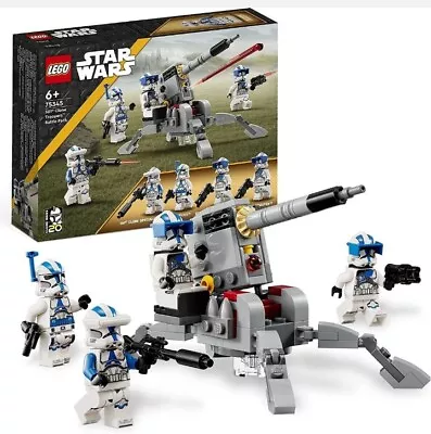 Buy Lego 75345 Star Wars 501st Clone Troopers Battle Pack - New, Sealed  • 17.99£