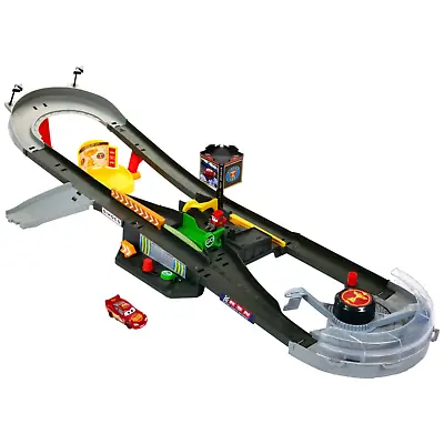 Buy Disney Pixar Cars Track Set Action Speedway Racer Lightning McQueen Vehicle Toys • 59.99£
