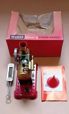 Buy Mamod Minor No 1 Steam Engine Boxed Stationary Model Untested  Spares Or Repair  • 40£