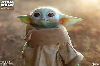 Buy Star Wars Baby Yoda / The Child / Grogu Life Size The Mandalorian Sideshow Colle • 411.07£
