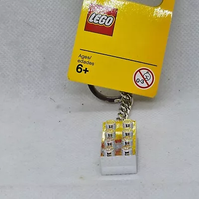 Buy Lego Metallic Silver Coloured Brick Keyring/Key Chain 4 X 2 851406 • 7.99£