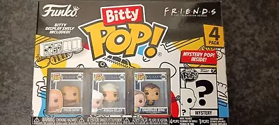 Buy Funko Bitty Pop! Friends - Phoebe 4PK - Phoebe Buffay™, Monica Geller™, Chandler • 16£