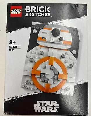 Buy LEGO Brick Sketches Star Wars BB-8 (40431) FACTORY SEALED • 14.50£