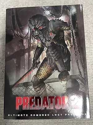 Buy NECA ULTIMATE ARMOURED LOST PREDATOR 7  FIGURE COMPLETE With BOX LIGHT UP MASK • 27£