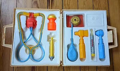 Buy Vintage Fisher-price 1977 Complete Doctors Nurses Toy Medical Kit Made In Uk • 12£