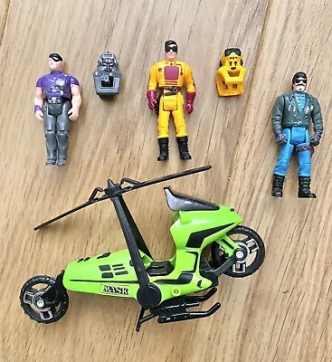 Buy RARE Vintage 1980’s Kenner M.A.S.K Bundle Bike Sly Rax MASK Toy And Others • 49£