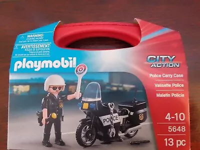 Buy Playmobil City Action 5648 Police Carry Case • 6.99£