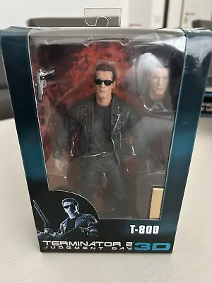 Buy Terminator 2 - T-800 (25th Anniversary Edition 3D Release) NECA Figure - RARE!! • 133.61£