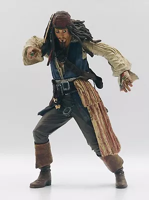 Buy Pirates Of The Caribbean Captain Jack Sparrow Neca Figure Loose 7  • 8.99£