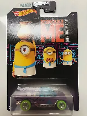 Buy Hot Wheels Despicable Me Minion Made 3/6 Jester New And Sealed • 3.99£