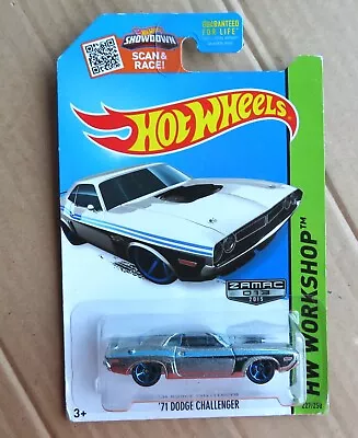 Buy Rare Hot Wheels 2015 Issue '71 Dodge Challenger In Limited ' Zamac ' Finish • 8£