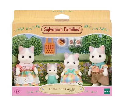 Buy Sylvanian Families - Latte Cat Family (5738) (US IMPORT) TOY NEW • 38.33£