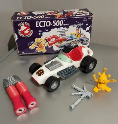 Buy Vintage Rare The Real Ghostbusters Ecto-500 Vehicle Figure 100% Complete + Box • 78.95£