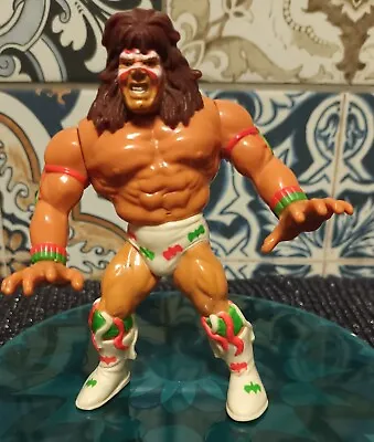 Buy WWE WWF Hasbro Series 2 Ultimate Warrior Action Figure.  Happy To Bungle • 3.33£