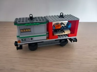 Buy Lego Train City Cargo Containers Bank Snowmobile Wagon From 60198 2 • 15£