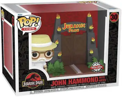Buy Jurassic Park John Hammond & Gates Funko Pop 30 2 Pack Vinyl Figure Figurine • 49.95£