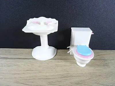 Buy Barbie Furniture Shelly Potty Workout Sink Toilet As Pictured (13976) • 13.31£