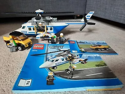 Buy Lego City 3658 Police Helicoptor And Bad Guy Car (grappling Hook Missing) • 14.99£