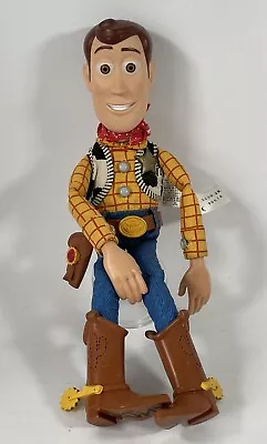 Buy Mattel Disney Pixar Woody Toy Story Talking Doll Pull String 14” Working • 19.95£