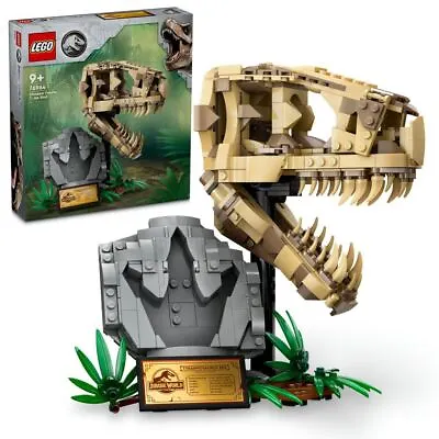 Buy LEGO Jurassic World Dinosaur Fossils: T. Rex Skull Set 76964 (577 Pieces) • 39.45£