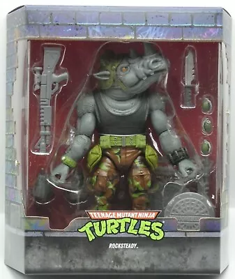 Buy Ultimate ROCKSTEADY Super7 Figure Teenage Mutant Ninja Turtles TMNT Wave 3 • 55£