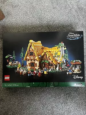 Buy Lego Snow White And The Seven Dwarfs Cottage Disney 43242 No Mini Figures • 65£