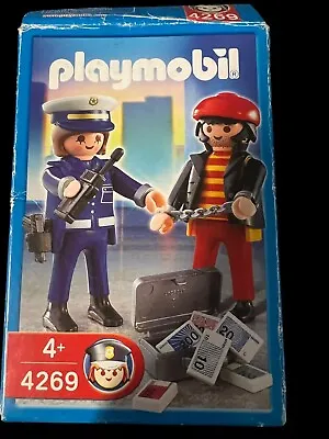 Buy Playmobil Playset -Police With Thief 4269 Age 4+ Opened But Sealed • 4.99£