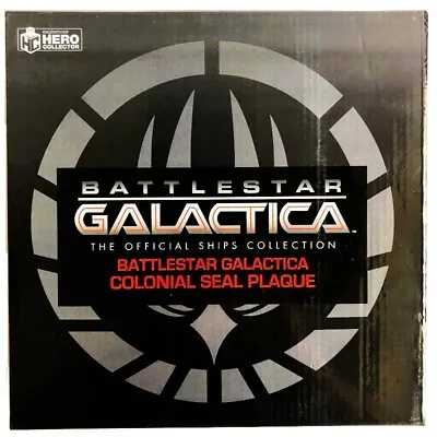 Buy Battlestar Galactica Colonial Seal Plaque Eaglemoss Official Ships Special Issue • 48.92£