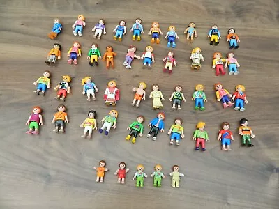 Buy Playmobil Figures  Bundle - Large Amount Of Various Child And Baby Figures • 13.05£