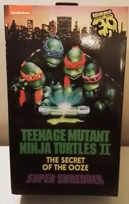 Buy NECA Super Shredder EU Homage Teenage Mutant Ninja Turtles Movie Figure TMNT New • 44.95£