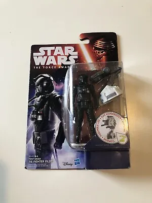 Buy Star Wars The Force Awakens First Order Tie Fighter Pilot Action Figure Bnib • 8£
